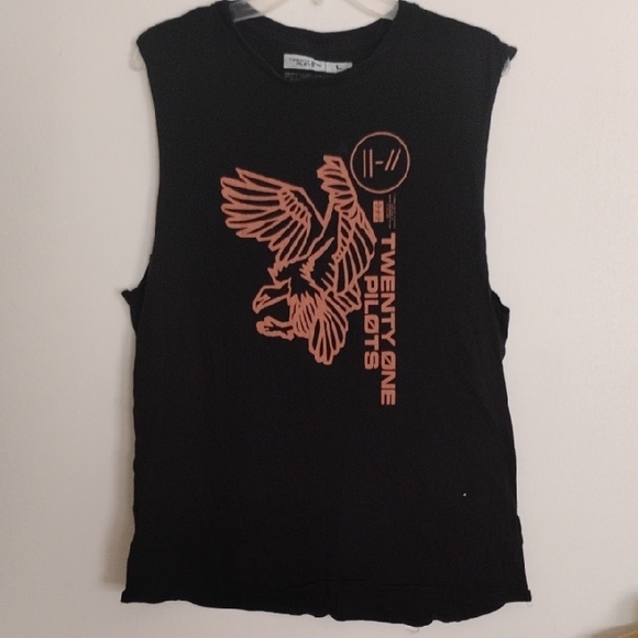 Twenty One Pilots Trench Vulture Muscle T-Shirt - Picture 1 of 4
